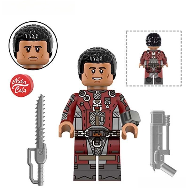 Fallout Maximus Lego Minifigures Custom video Game Toys - DelsBricks MinifiguresMinifiguresDelsBricks MinifiguresDelsbricks