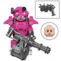 Fallout T - 45 Power Armor Lego Minifigures Custom video Game Toys Set 5 - 7 - DelsBricks MinifiguresMinifiguresDelsBricks MinifiguresDelsbricks