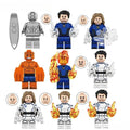 Fantastic Four First Steps Set of 9 Lego Minifigures Custom Toys - DelsBricks MinifiguresMinifiguresDelsBricks MinifiguresDelsbricks
