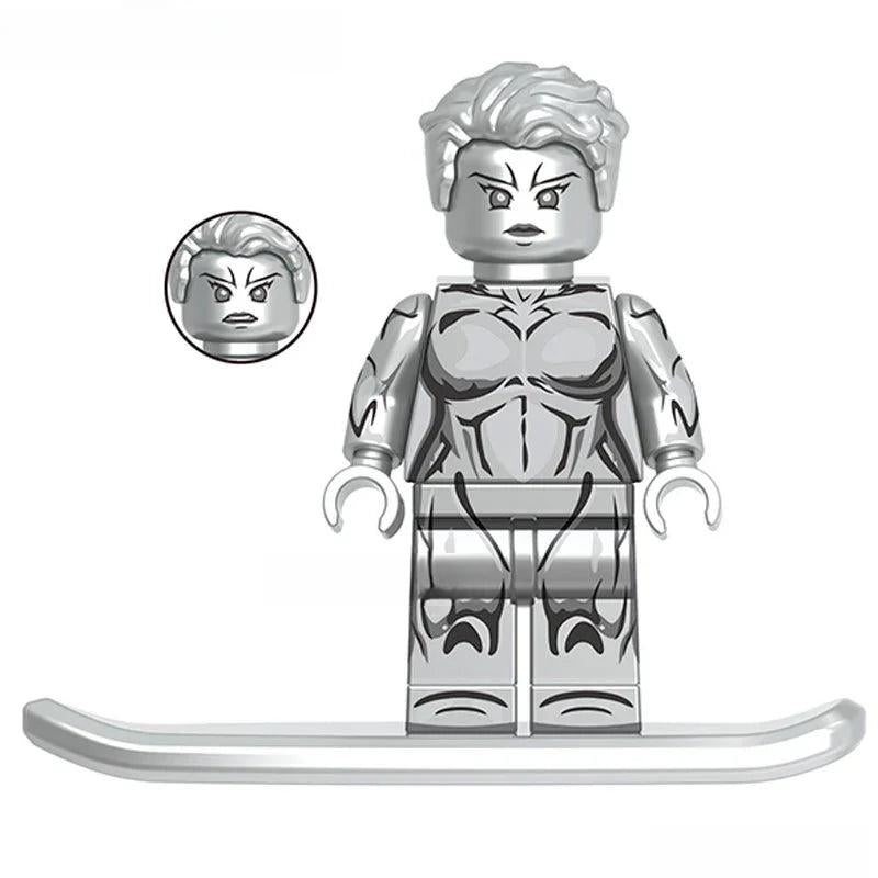 Fantastic Four First Steps Silver Surfer Shalla - Bal Lego Minifigures Custom Toys 1 - DelsBricks MinifiguresMinifiguresDelsBricks MinifiguresDelsbricks