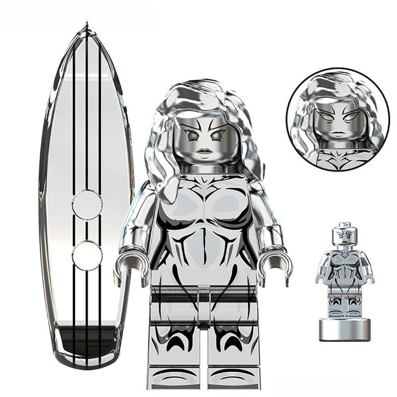 Fantastic Four First Steps Silver Surfer Shalla - Bal Lego Minifigures Custom Toys 2 - DelsBricks MinifiguresMinifiguresDelsBricks MinifiguresDelsbricks