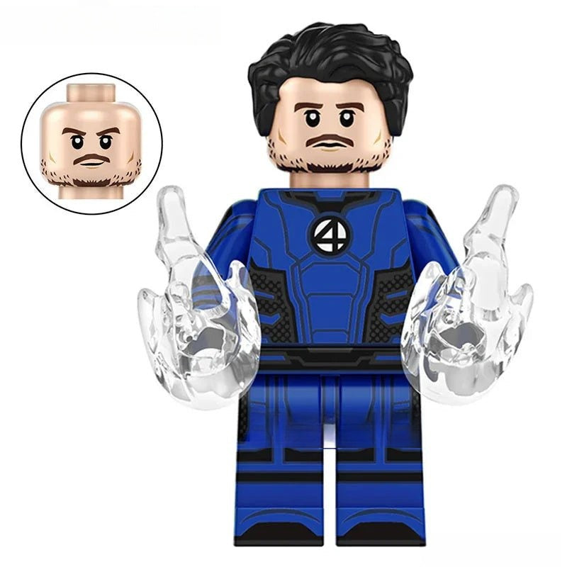 Fantastic Four Reed Richards Lego Minifigures Custom Toys 2 - DelsBricks MinifiguresMinifiguresDelsBricks MinifiguresDelsbricks