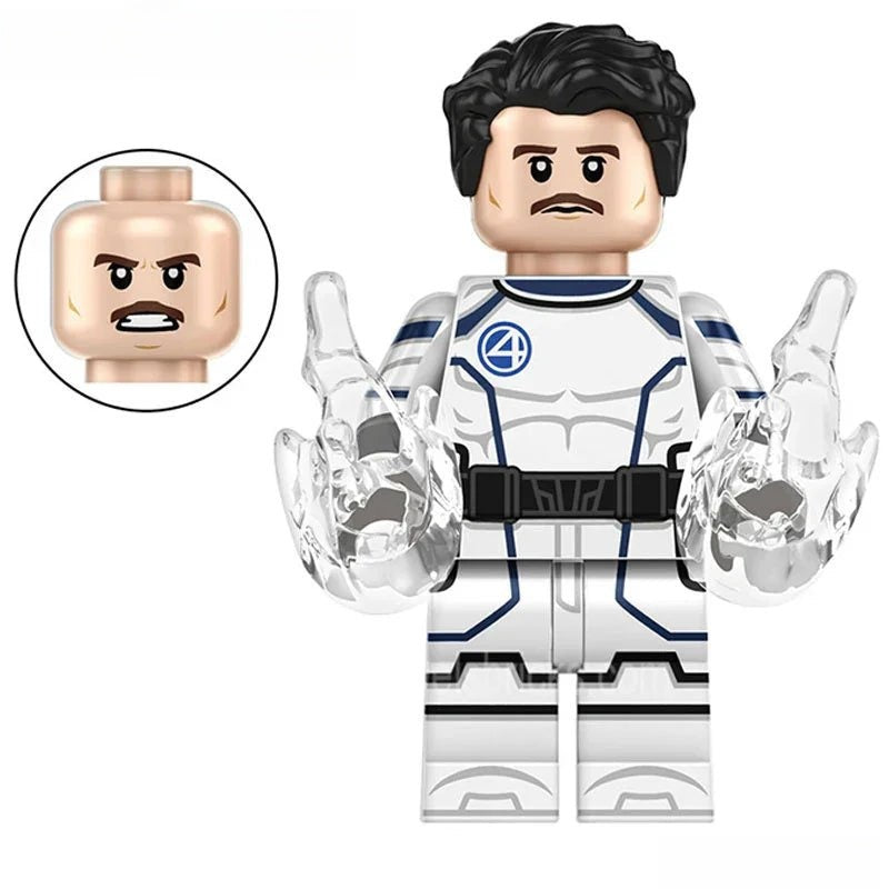 Fantastic Four Reed Richards Lego Minifigures Custom Toys 3 - DelsBricks MinifiguresMinifiguresDelsBricks MinifiguresDelsbricks