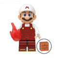 Fire Mario Brothers from Super Mario Lego Minifigures - DelsBricks MinifiguresMinifiguresDelsBricks MinifiguresDelsbricks