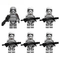 First Order Stormtrooper Set of 6 Lego Star Wars Minifigures custom toys - DelsBricks MinifiguresLego Star Wars MinifiguresDelsBricks MinifiguresDelsbricks.com
