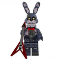 Five Nights At Freddys Nightmare Bonnie Lego Minifigures custom toys - DelsBricks MinifiguresLego Horror MinifiguresDelsBricks MinifiguresDelsbricks.com
