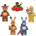 Five Nights At Freddys set of 4 Lego Minifigures custom toys 2 - DelsBricks MinifiguresLego Horror MinifiguresDelsBricks MinifiguresDelsbricks.com
