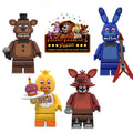 Five Nights At Freddys set of 4 Lego Minifigures custom toys 3 - DelsBricks MinifiguresLego Horror MinifiguresDelsBricks MinifiguresDelsbricks.com