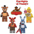 Five Nights At Freddys set of 4 Lego Minifigures custom toys - DelsBricks MinifiguresLego Horror MinifiguresDelsBricks MinifiguresDelsbricks.com