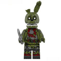 Five Nights At Freddys Springtrap Lego Minifigures custom toys - DelsBricks MinifiguresLego Horror MinifiguresDelsBricks MinifiguresDelsbricks.com