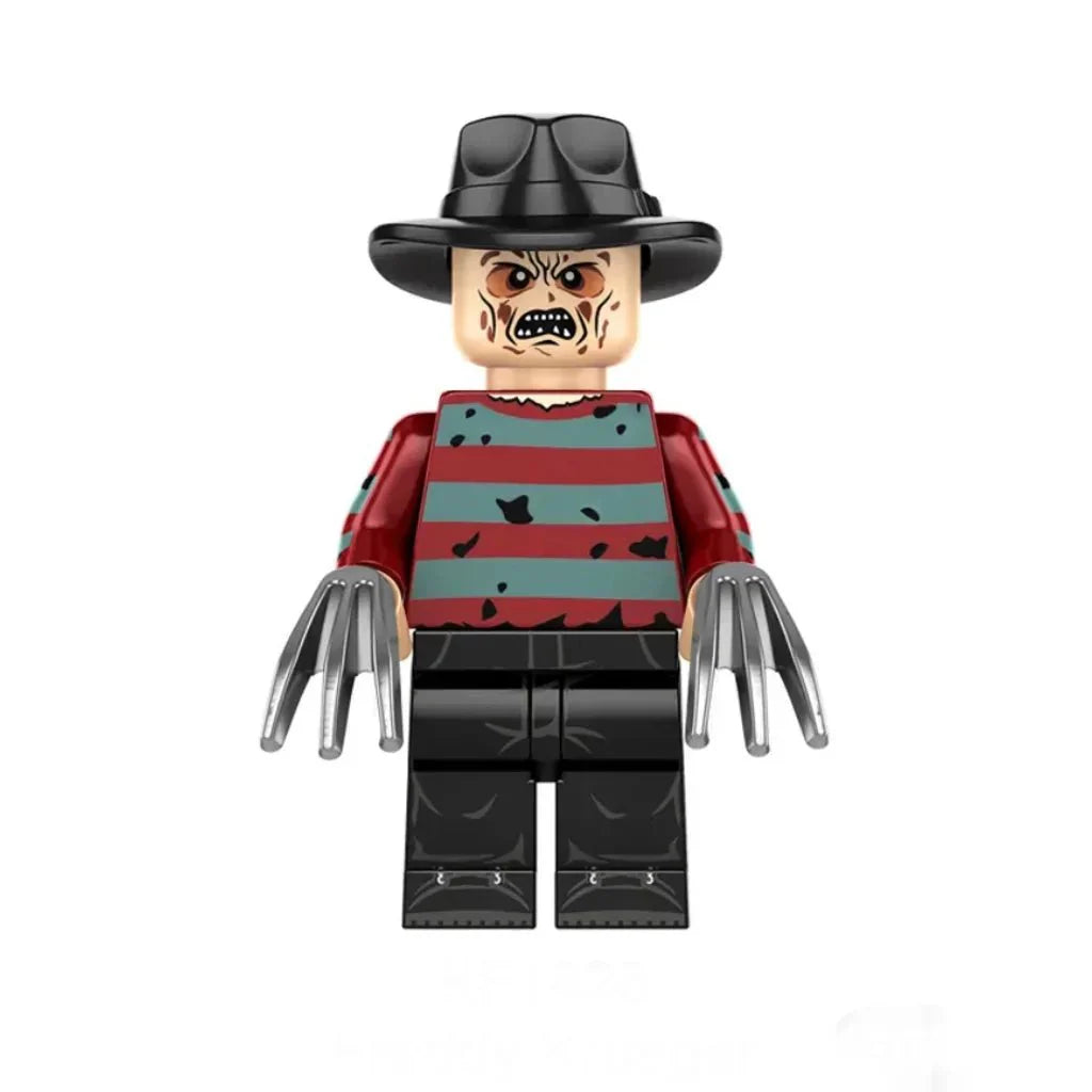 Freddy Krueger Nightmare on Elm Street Lego Minifigures Custom Horror Toys 1 - DelsBricks MinifiguresLego Horror MinifiguresDelsBricks MinifiguresDelsbricks.com