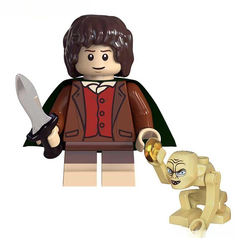 Frodo baggins Lord of The Rings Lego Minifigures Custom Toys - DelsBricks MinifiguresMinifiguresDelsBricks MinifiguresDelsbricks