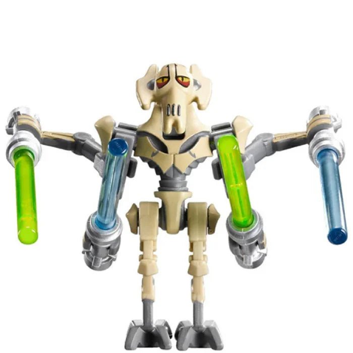 General Grievous (Brown) Star Wars Lego Minifigures Custom Toys 1 - DelsBricks MinifiguresLego Star Wars MinifiguresDelsBricks MinifiguresDelsbricks.com
