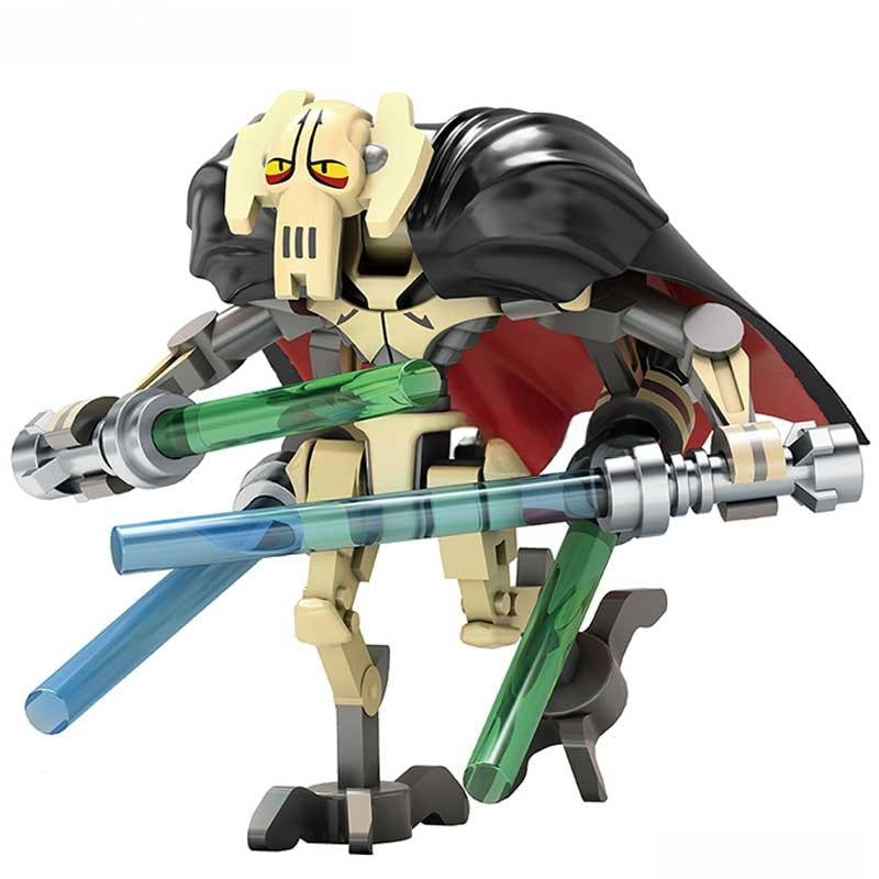 General Grievous Lego Star Wars Minifigures Custom Toys 3 - DelsBricks MinifiguresLego Star Wars MinifiguresDelsBricks MinifiguresDelsbricks.com