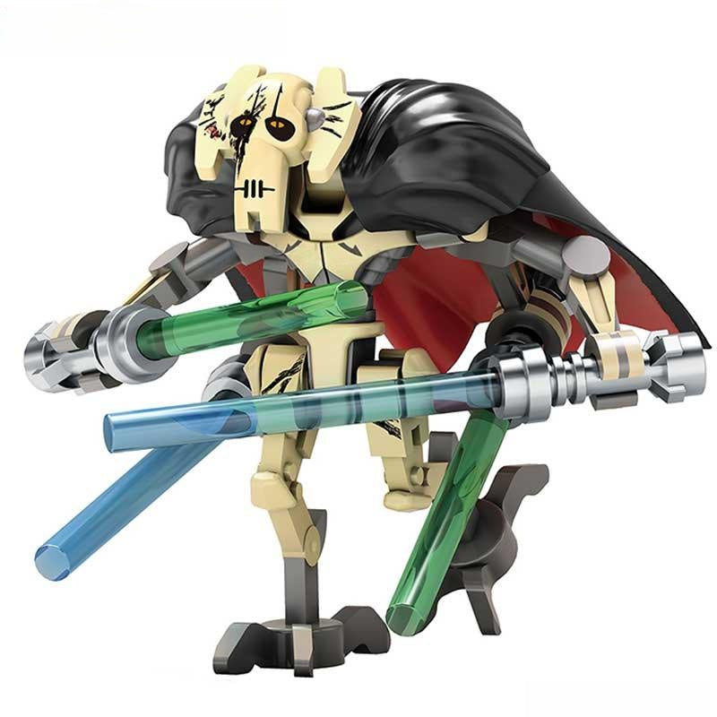 General Grievous Lego Star Wars Minifigures Custom Toys 4 - DelsBricks MinifiguresLego Star Wars MinifiguresDelsBricks MinifiguresDelsbricks.com