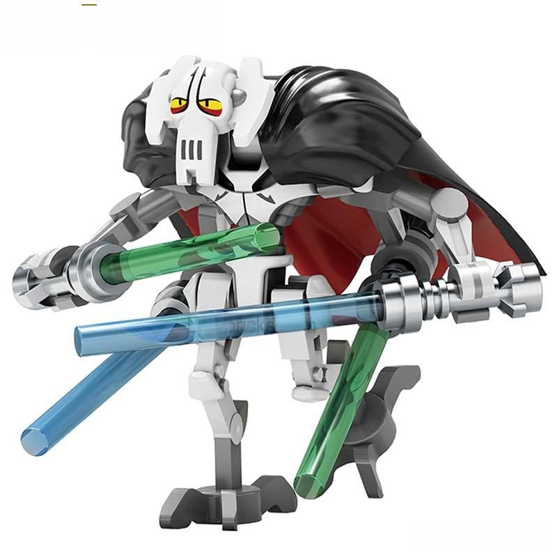 General Grievous Lego Star Wars Minifigures Custom Toys 5 - DelsBricks MinifiguresLego Star Wars MinifiguresDelsBricks MinifiguresDelsbricks.com