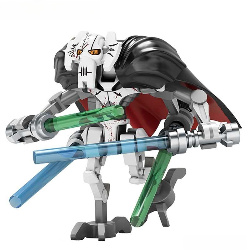 General Grievous Lego Star Wars Minifigures Custom Toys 6 - DelsBricks MinifiguresLego Star Wars MinifiguresDelsBricks MinifiguresDelsbricks.com