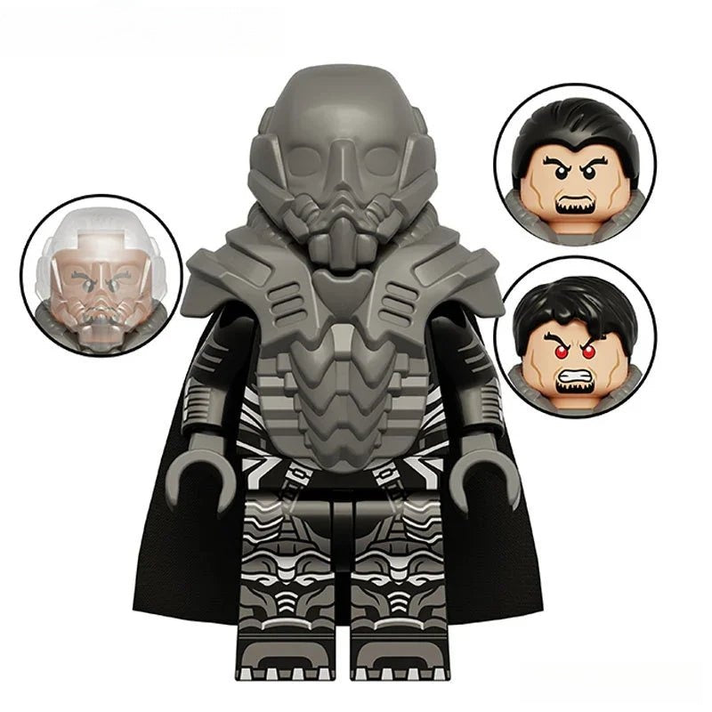 General Zod in Armor Suit Lego Minifigures Custom Toys - DelsBricks MinifiguresMinifiguresDelsBricks MinifiguresDelsbricks