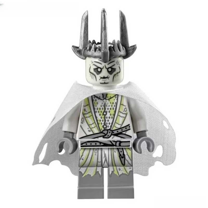 Ghost King necromancer Lord of The Rings Lego Minifigures Custom Toys - DelsBricks MinifiguresMinifiguresDelsBricks MinifiguresDelsbricks