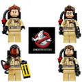 Ghostbusters set of 4 Lego Minifigures custom toys - DelsBricks MinifiguresLego Horror MinifiguresDelsBricks MinifiguresDelsbricks.com