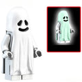 Glow in the Dark Happy Ghost - DelsBricks MinifiguresLego Horror MinifiguresDelsBricks MinifiguresDelsbricks.com