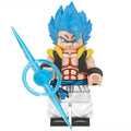 Gogeta Dragon Ball Z lego Minifigures Custom Anime Toys - DelsBricks MinifiguresMinifiguresDelsBricks MinifiguresDelsbricks