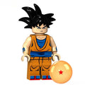 Goku Dragon Ball Z Super Lego Minifigures Custom Anime Toys - DelsBricks MinifiguresMinifiguresDelsBricks MinifiguresDelsbricks