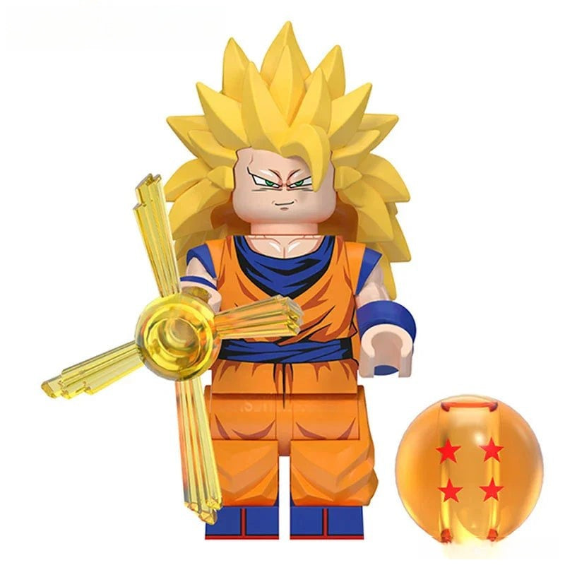 Goku Long Hair Dragon Ball Z Super Lego Minifigures Best Custom Anime Toys 1 - DelsBricks MinifiguresMinifiguresDelsBricks MinifiguresDelsbricks