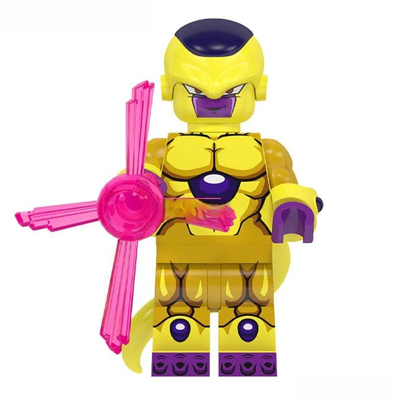 Gold Frieza Dragon Ball Z Lego Minifigures Custom Anime Toys New - DelsBricks MinifiguresMinifiguresDelsBricks MinifiguresDelsbricks