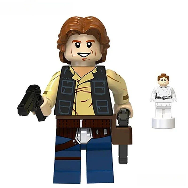 Han Solo with Blaster | Lego Star wars Minifigures - DelsBricks MinifiguresLego Star Wars MinifiguresDelsBricks MinifiguresDelsbricks.com