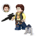 Han Solo with R2D2 - from A New Hope| Lego Star wars Minifigures - DelsBricks MinifiguresLego Star Wars MinifiguresDelsBricks MinifiguresDelsbricks.com