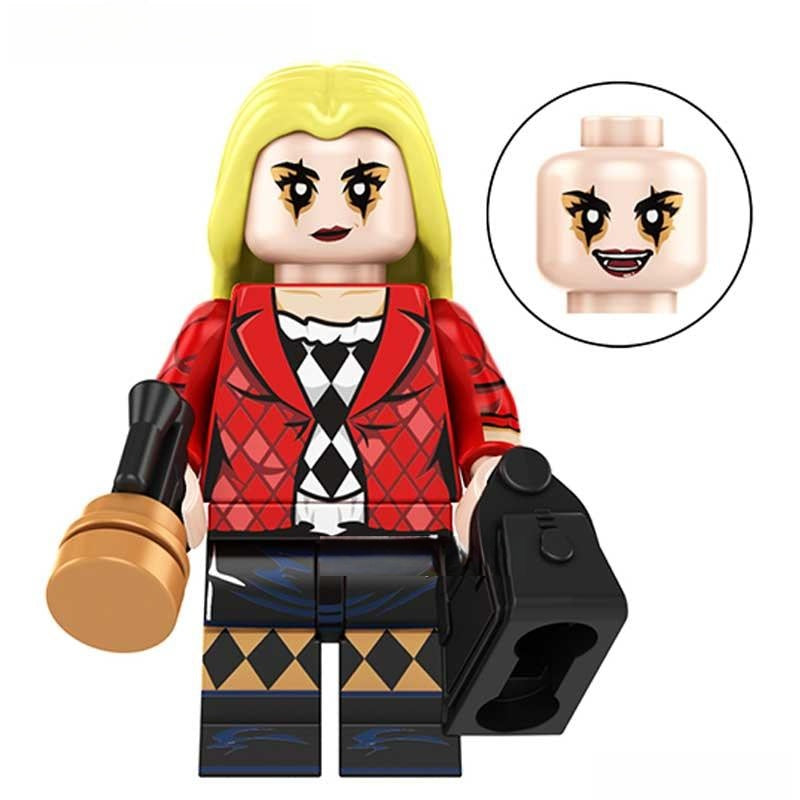 Harley Quinn from Joker 2 Lego Minifigures Custom Toys (lady gaga) 2 - DelsBricks MinifiguresMinifiguresDelsBricks MinifiguresDelsbricks