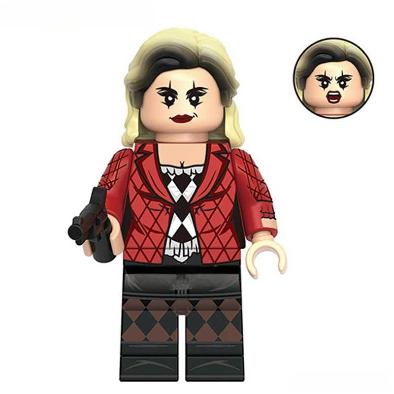 Harley Quinn from Joker 2 Lego Minifigures Custom Toys (lady gaga) - DelsBricks MinifiguresMinifiguresDelsBricks MinifiguresDelsbricks
