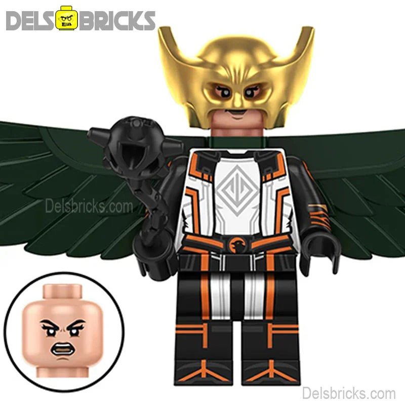 hawkgirl from Superman 2025 Movie Lego Minifigures Custom Toys - DelsBricks MinifiguresMinifiguresDelsBricks MinifiguresDelsbricks