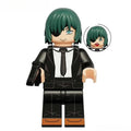 Himeno from Chainsaw Man LEGO-compatible anime minifigure toy for display, collection, and diorama building scenes-minifigure toys