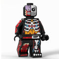 Human Body Guy Visible Anatomy Man Black Lego Minifigures custom toys - DelsBricks MinifiguresLego Horror MinifiguresDelsBricks MinifiguresDelsbricks.com