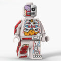 Human Body Guy Visible Anatomy Man White Color Lego Minifigures custom toys - DelsBricks MinifiguresLego Horror MinifiguresDelsBricks MinifiguresDelsbricks.com
