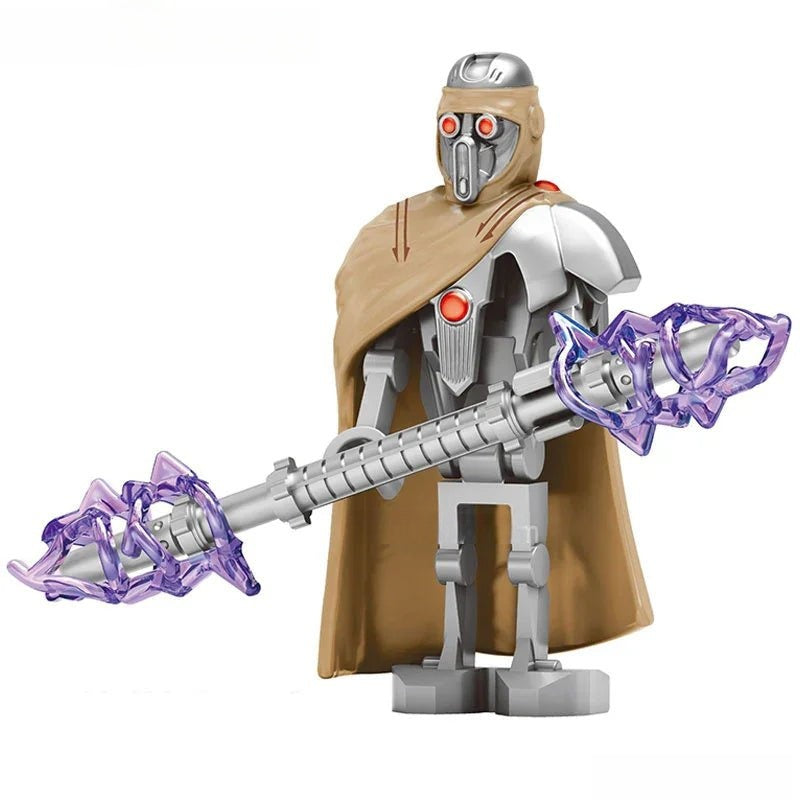 Ig - 100 MagnaGuard Lego Star Wars Minifigures Custom Toys (Silver) - DelsBricks MinifiguresLego Star Wars MinifiguresDelsBricks MinifiguresDelsbricks.com