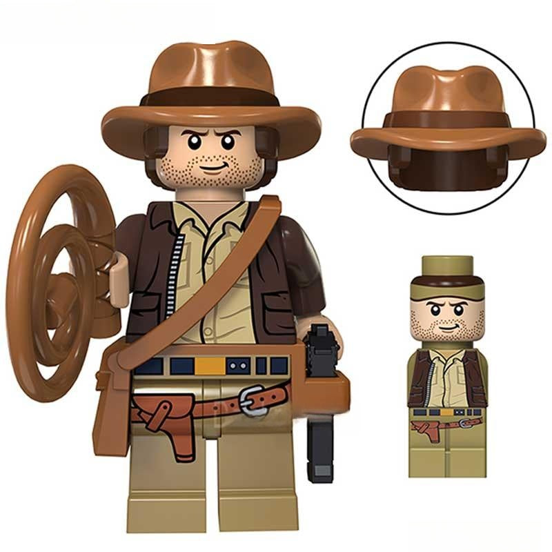 Indiana Jones | Lego Minifigures Custom Toys - DelsBricks MinifiguresMinifiguresDelsBricks MinifiguresDelsbricks