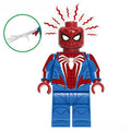 Insomniac Spider - Man Video Game Version Spiderman Minifigures - DelsBricks MinifiguresSpiderman Lego MinifiguresDelsBricks MinifiguresDelsbricks.com