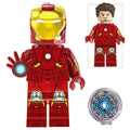 Iron Man Avengers Tony Stark Red Suit Lego Minifigures Custom Toys 5 - DelsBricks MinifiguresMinifiguresDelsBricks MinifiguresDelsbricks