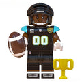 Jacksonville Jaguars NFL Football Teams Lego Minifigures Custom Toys - DelsBricks MinifiguresMinifiguresDelsBricks MinifiguresDelsbricks