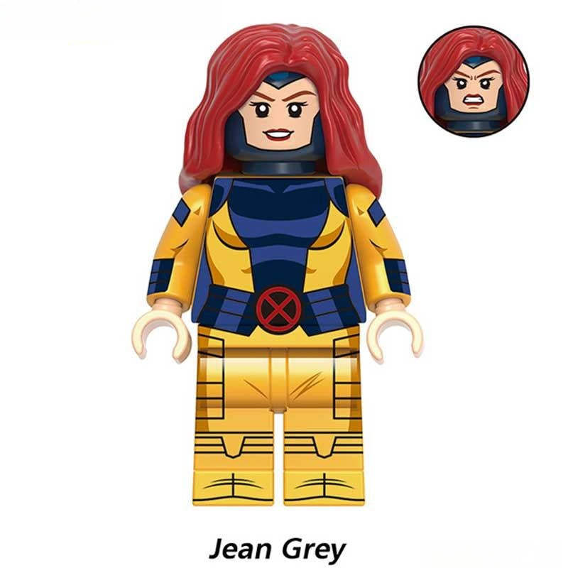 Jean Grey From X - Men '97 Lego Minifigures custom toys - DelsBricks MinifiguresMinifiguresDelsBricks MinifiguresDelsbricks