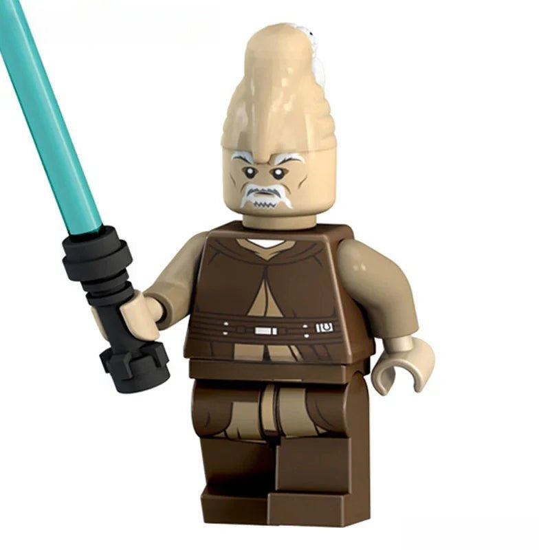 jedi master Ki Adi Mundi Lego Star Wars Minifigures Custom Toys - DelsBricks MinifiguresLego Star Wars MinifiguresDelsBricks MinifiguresDelsbricks.com