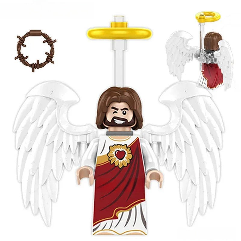 Jesus Christ the lord Best Lego Minifigures custom toys 1 - DelsBricks MinifiguresLego Star Wars MinifiguresDelsBricks MinifiguresDelsbricks.com