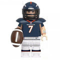 John Elway NFL Football Legends Lego Minifigures Custom sports Toys - DelsBricks MinifiguresMinifiguresDelsBricks MinifiguresDelsbricks