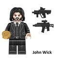 John Wick Lego Minifigures Custom Toys - DelsBricks MinifiguresMinifiguresDelsBricks MinifiguresDelsbricks