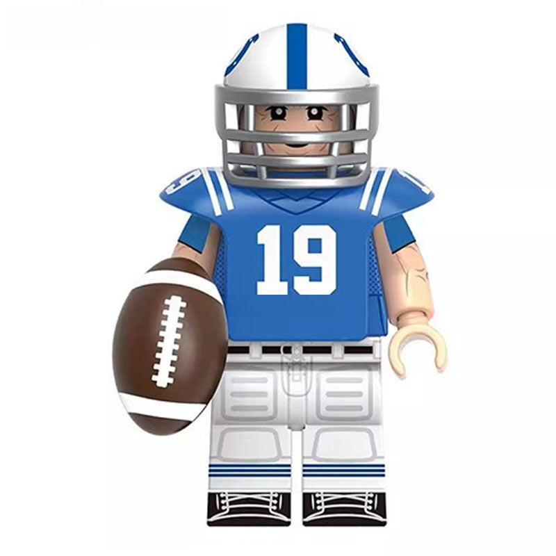 Johnny Unitas NFL Football Legends Lego Minifigures Custom sports Toys - DelsBricks MinifiguresMinifiguresDelsBricks MinifiguresDelsbricks