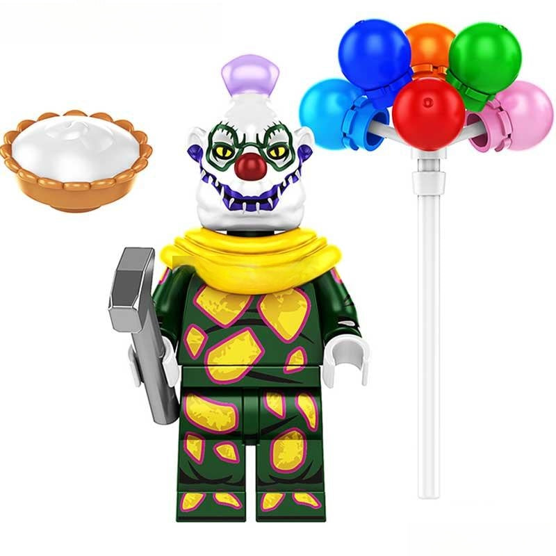 JoJo Clownzilla from Killer Clowns From Outer Space movie Lego Minifigures custom toys 9 - DelsBricks MinifiguresLego Horror MinifiguresDelsBricks MinifiguresDelsbricks.com