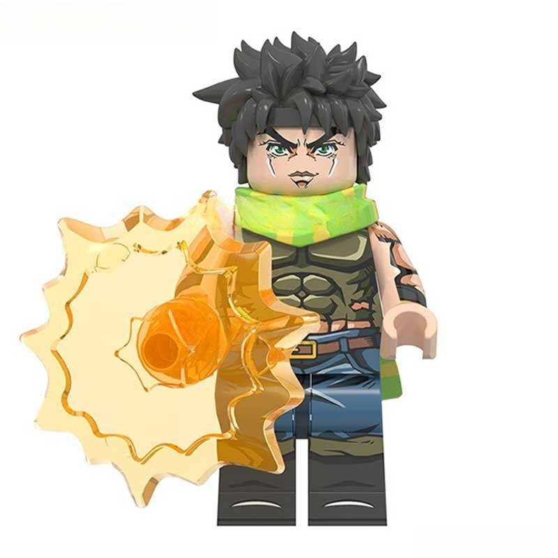 Joseph Joestar JoJo's Bizarre Adventure Anime Lego Minifigures custom toys - DelsBricks MinifiguresMinifiguresDelsBricks MinifiguresDelsbricks
